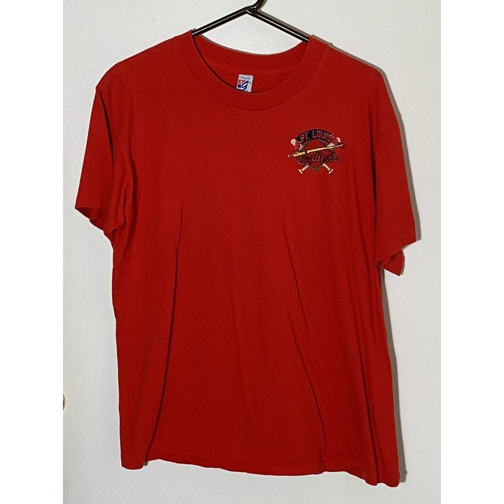 VTG St Louis Cardinals Men’s XL Shirt Stitched Logo Single Stitch The Game